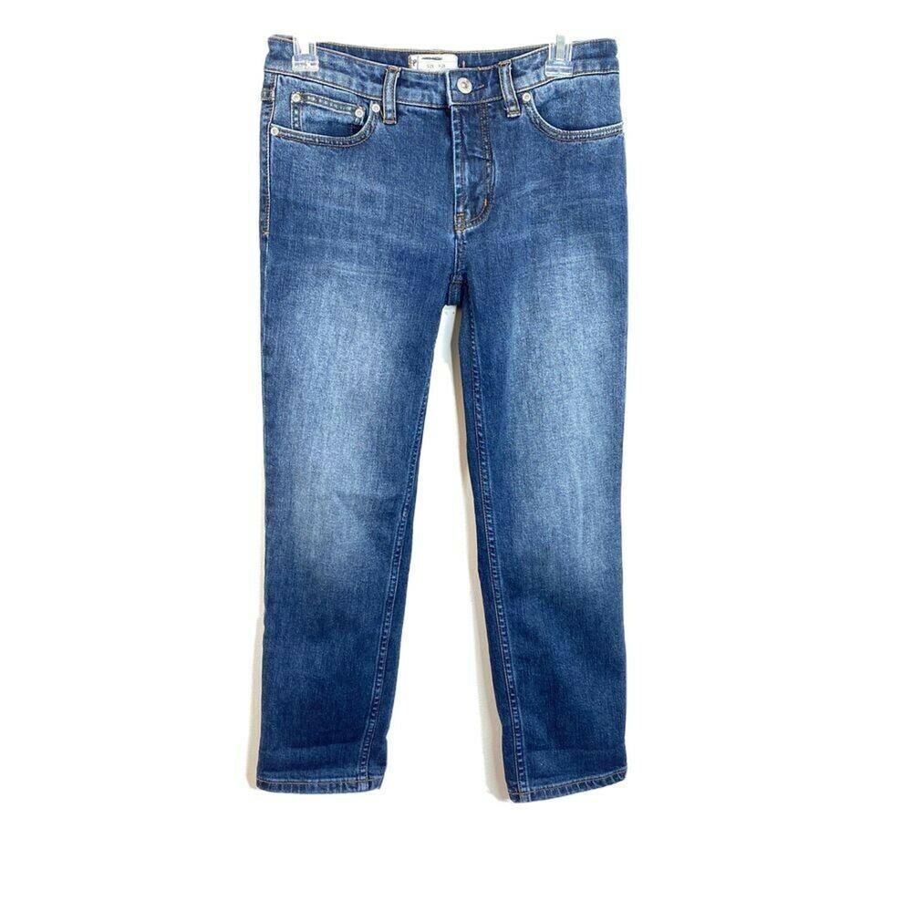 Free People Mid Rise Straight Leg Jean Sz. 25